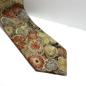 Vintage Walter Pye’s by Serica Abstract Floral Silk Tie 3.5” Wide